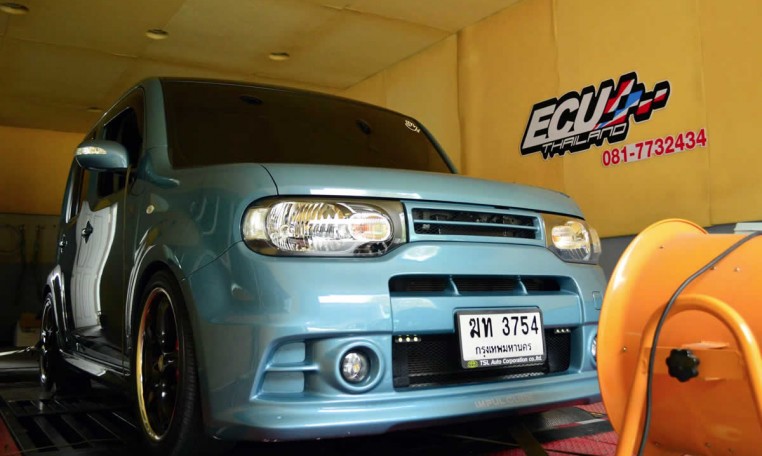 2010 Nissan Cube Z12 on dyno