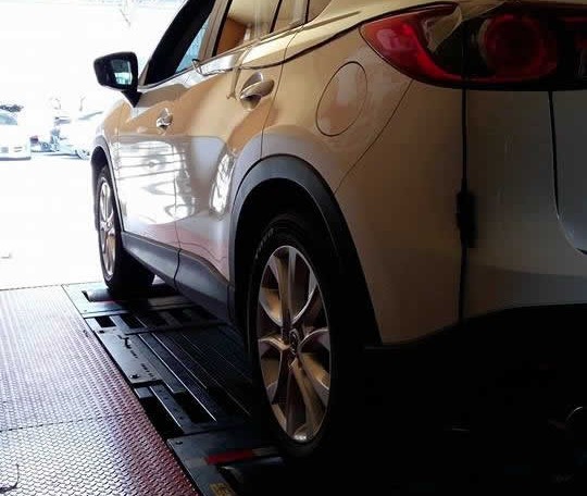 2015 Mazda CX5 on dyno