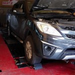 2013 Mazda BT50 at Ritter Performance Tuning Thailand for an ECU Remap