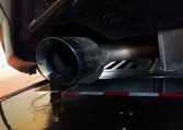 Nissan 370Z rear view 2009 on dyno