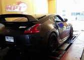 Nissan 370Z 2009 on dyno ready for ecu reampping