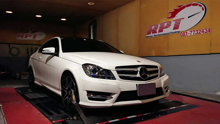 Mercedes C200 CGI 2013 at Ritter Performance Tuning Thailand