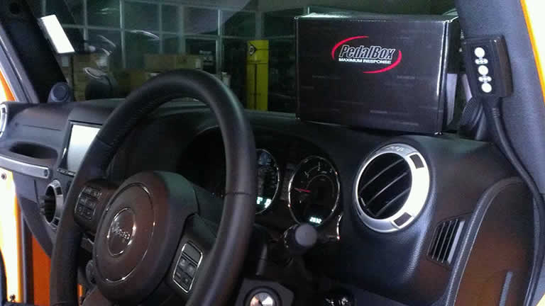 PedalBox install at Ritter Performance Tuning Thailand