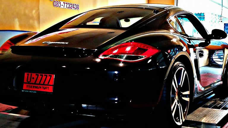 Porsche Cayman at Ritter Performance Tuning Thailand