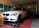 2010 BMW 318i E90 on dyno for ECU Remapping