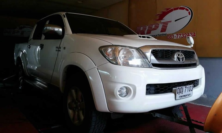 2011 Toyota Vigo ECU Remapping by RPT Thailand