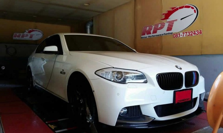 2012 BMW F10 525d ECU Remapping At RPT Thailand