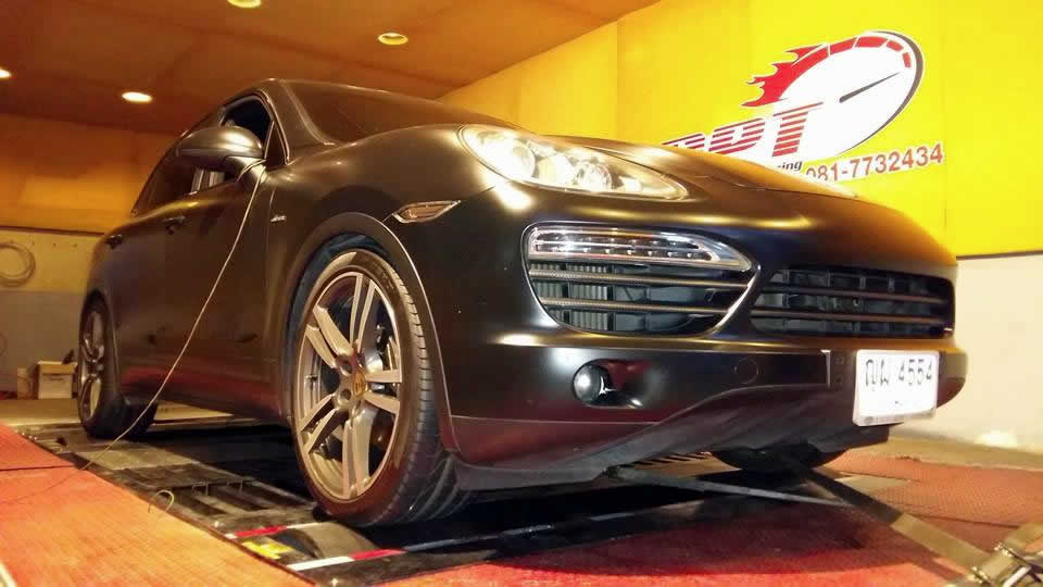 Porsche Cayenne 2012 ECU Remapping Results