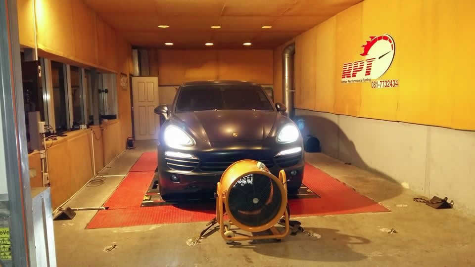 Porsche Cayenne 2012 ECU Remapping Results