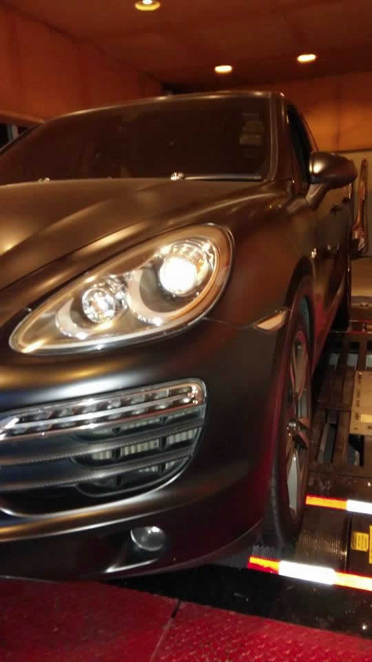 Porsche Cayenne 2012 ECU Remapping Results