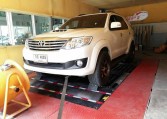 2012 Toyota Fortuner 3L on dyno for ECU Remapping