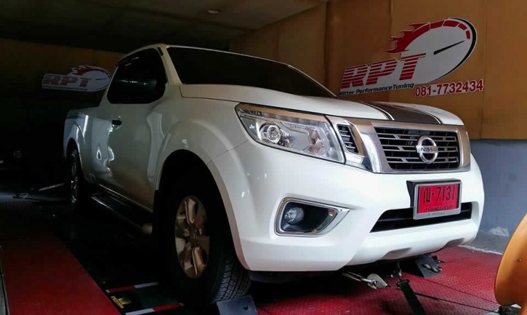 2014 Nissan Navara NP300 being ECU Remapped