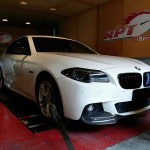 2015 BMW 528i F10 undergoing ecu remapping at RPT Thailand