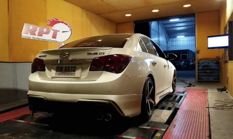 Ritter Performance Tunning Thailand Dyno with 2011 Chevrolet Cruze 1.8L