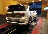 Toyota Fortuner 3L 2012 on dyno for ECU remapping