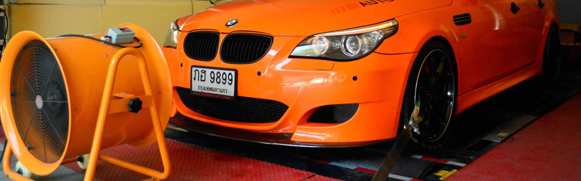 Chip Tuning on BMW at ECU Thailand Bangkok