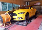 Mustang 2.3L ecoboost during remapping at RPT Tuning Bangkok Thailand